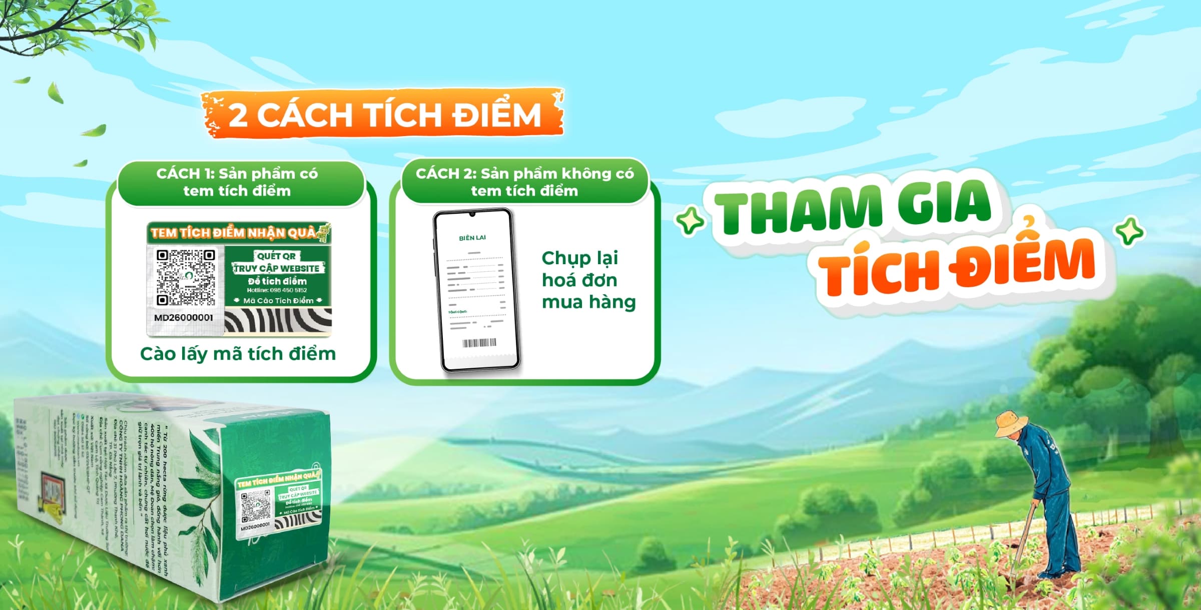Hướng dẫn tham gia chương trình - bước 1
